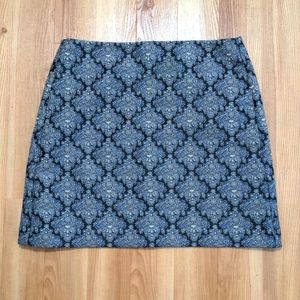 Ann Taylor Loft paisley skirt